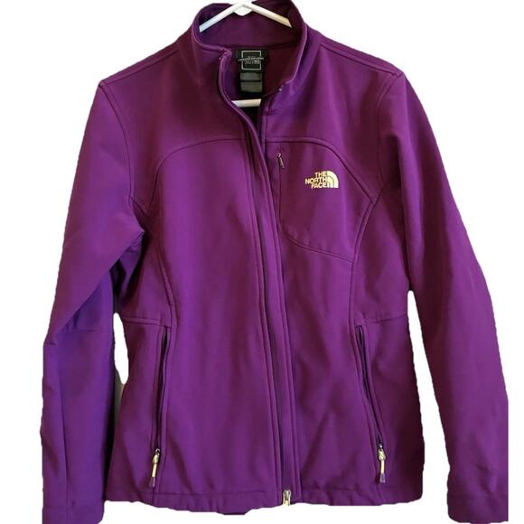 THE NORTH FACE Winter Jacket Womens L Purple Full Zip Windwall Outdoor Gorpcore - Picture 9 of 16